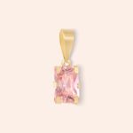 Pingente Ouro 18K Zircônia 505083