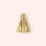 Pingente Ouro 18k Nossa Senhora Aparecida Diamantado 517957