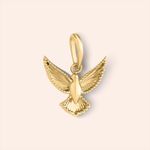 Pingente Ouro 18k Espírito Santo Diamantado 517959