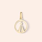 Pingente Ouro 18K Nossa Senhora Aparecida Vazado 517924