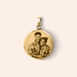 Pingente Placa Foto Personalizada Retangular 19x25mm