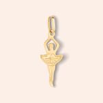 Pingente Ouro 18k Bailarina 502359