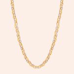 Corrente Ouro Amarelo Branco e Vermelho 18k 201271
