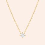 Gargantilha Ouro 18k Ponto de Luz Diamante 4 Pontos Coleção RV 514570/200688