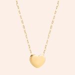 Gargantilha Ouro 18k Coração 605725