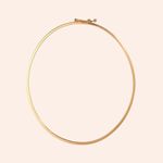 Bracelete Ouro 18K Oval 1000049