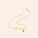 Pulseira Ouro 18k Amor Zircônia 1803120