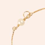 Pulseira Ouro 18K Infantil Pérola 1900098