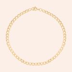 Pulseira Oca Ouro 18k Grumê 2000540