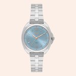 Relógio Orient Eternal Prata Analógico Feminino Azul FBSS0158 /D3SX
