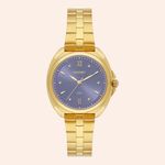 Relógio Orient Eternal Dourado Analógico Feminino Roxo FGSS0254/U3KX