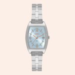 Relógio Orient Eternal Prata Analógico Feminino Azul LBSS0095/G3SX