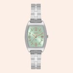 Relógio Orient Eternal Prata Analógico Feminino Verde LBSS0096 F3SX