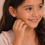 Anel Ouro 18k Infantil Pop It Coração 312630