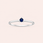 Anel Prata Solitário Zirconia 313925