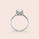 Anel Prata 925 Solitário Zirconia 314026