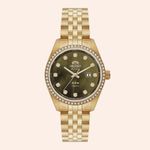 Relógio Orient Automático Feminino Dourado NH5GG001/E1KX