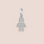 Pingente Prata Menino Zirconia 518033