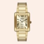 Relógio Orient Eternal Tank Dourado Feminino LGSS1021/C3KX
