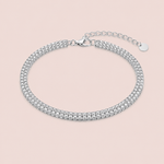 Pulseira Prata 925 Riviera Zircônia 1804545