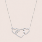 Gargantilha Prata 925 Cartier Coração  Zirconia 606051