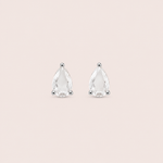 Brinco Prata 925 Gota Zirconia 117167