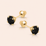 Brinco Ouro 18K Infantil Cálice 4mm 104813