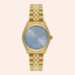 Relógio Orient Eternal Dourado e Azul Feminino FGSS1263/A2KX