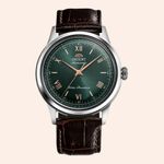 Relógio Orient Bambino Automático Contemporany Verde RA-BB0001E30B