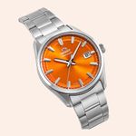 Relógio Orient Stretto Contemporary Automático Laranja RA-AC0R08Y30B
