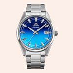 Relógio Orient Stretto Contemporary Automático Azul RA-AC0R09L30B