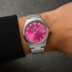 Relógio Orient Stretto Contemporary Automático Rosa RA-AC0R07P30B