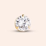 Pingente Ouro 18K Ponto de Luz Moissanite 518234