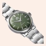 Relógio Orient Bambino Classic Automático Verde RA-AC0M09E30B