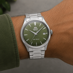 Relógio Orient Bambino Classic Automático Verde RA-AC0M09E30B