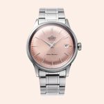 Relógio Orient Bambino Classic Automático Rosa RA-AC0M11Y30B