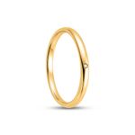 Par Aliança Ouro 18k Love Air Abaulada Anatômica 2mm Diamante 0,5 Pt (802823/802827)