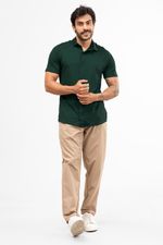 CAMISA CASUAL MANGA CURTA BASIC 