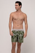 SHORT VOLLEY SUBLIMADO ADULTO BANANA LEAF