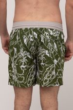 SHORT VOLLEY SUBLIMADO ADULTO BANANA LEAF