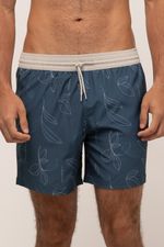 SHORT VOLLEY SUBLIMADO ADULTO LIN LEAVES 
