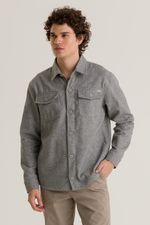 JAQUETA MASCULINA ADULTO FLANNEL 