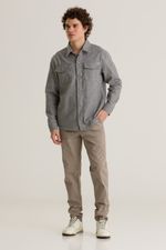 JAQUETA MASCULINA ADULTO FLANNEL 