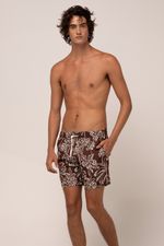 SHORT VOLLEY SUBLIMADO WAVY PALM  