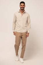 CAMISA CASUAL MANGA LONGA ADULTO MALIBU