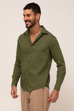 CAMISA CASUAL MANGA LONGA ADULTO MALIBU