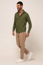 CAMISA CASUAL MANGA LONGA ADULTO MALIBU