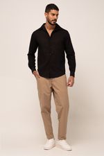 CAMISA CASUAL MANGA LONGA ADULTO MALIBU