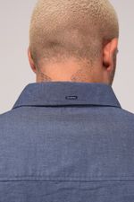 CAMISA CASUAL MANGA LONGA ADULTO OXFORD