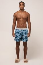 SHORT VOLLEY SUBLIMADO ADULTO FLORES SECAS 